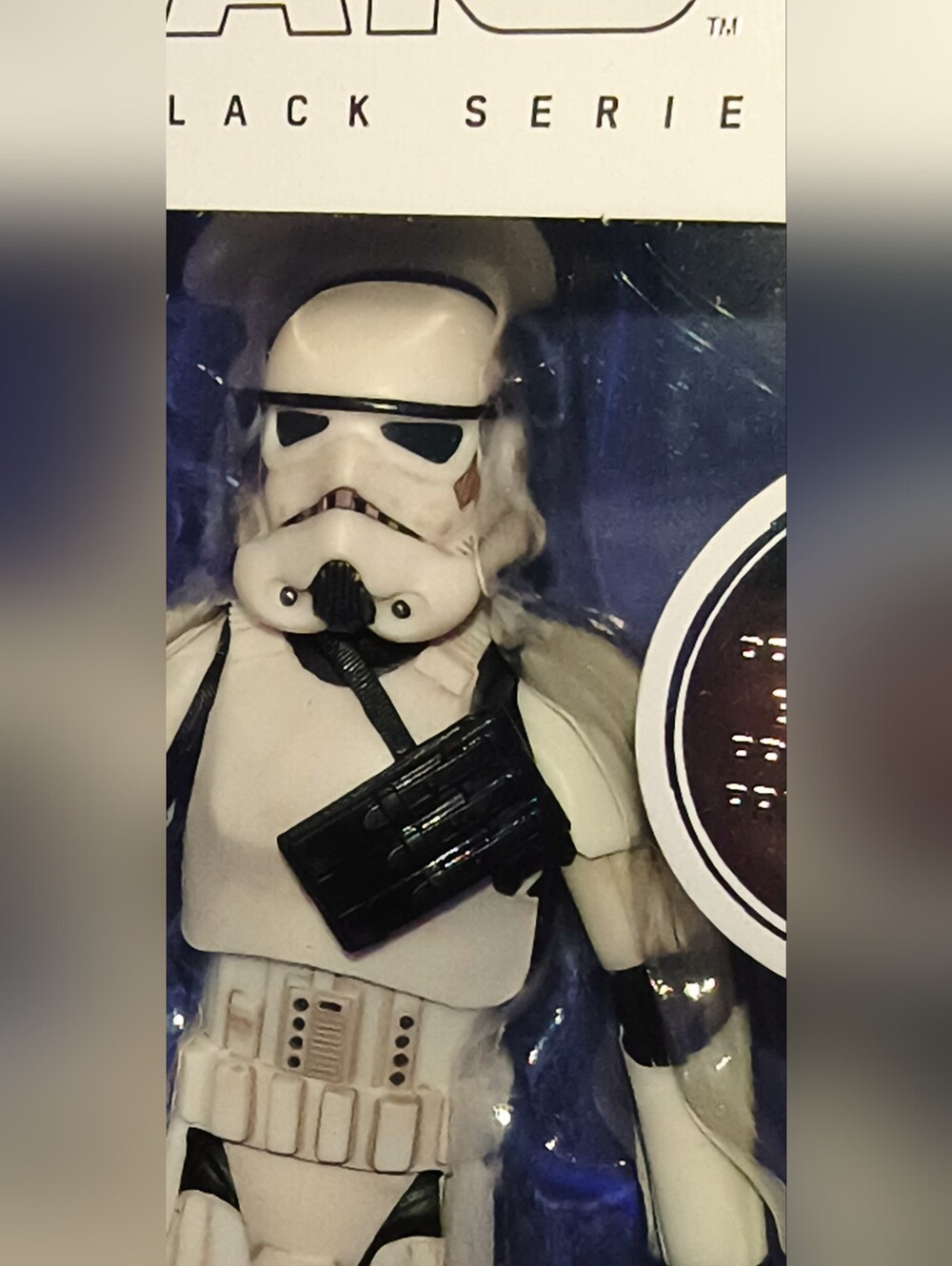 NIB Star Wars 'First Edition' BLACK SERIES Imperial Remnant Stormtrooper wht pk - Picture 2 of 4